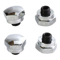 Chrome Rocker Shaft End Plug for Harley-Davidson