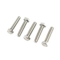 Hex Cap Bolts Zinc 1/4 inch X 1-1/4 inch for Harley-Davidson