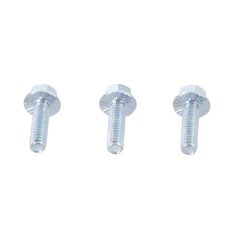 Zinc Hex Flange Screws 1/4 inch-20 x 7/8 inch for Harley-Davidson