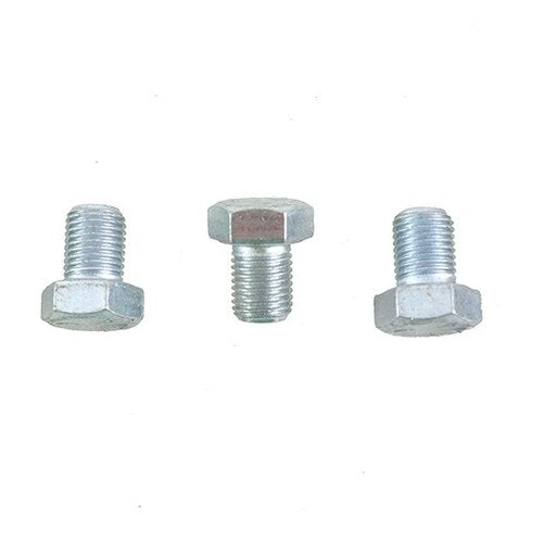 Zinc Hex Cap Bolts 3/8 inch-24 x 1/2 inch for Harley-Davidson