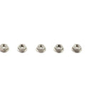 Serrated Hex Flange Nuts 5/16 inch-18 Stainless Steel for Harley-Davidson