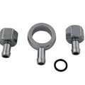 Chrome Gas Tank Fittings for Harley-Davidson