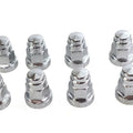 Cylinder Base Hex Cap Nut Chrome Milled for Harley-Davidson