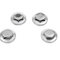Rocker Shaft End Caps Chrome for Harley-Davidson