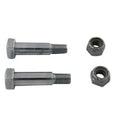 Driver Footpeg Dome Bolt and Nut Chrome for Harley-Davidson