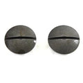 Parkerized Handlebar End Plugs for Harley-Davidson