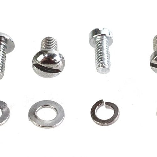 Circuit Breaker Screw Kit Chrome for Harley-Davidson