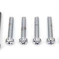 Cam Cover Screw Kit Chrome for Harley-Davidson