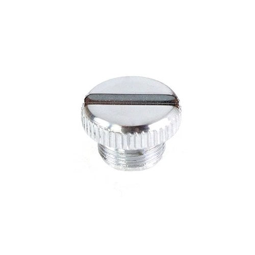 Transmission Filler Plug with Slot Chrome for Harley-Davidson