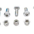 Rear Disc Bolt and Nut Kit Chrome fits Harley Davidson