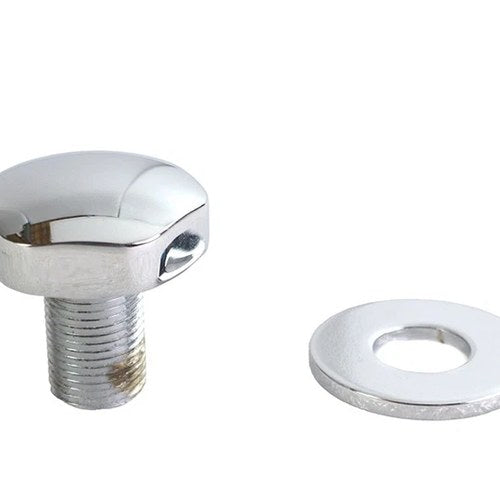 Fork Triple Tree Stem Nut Domed Chrome for Harley-Davidson