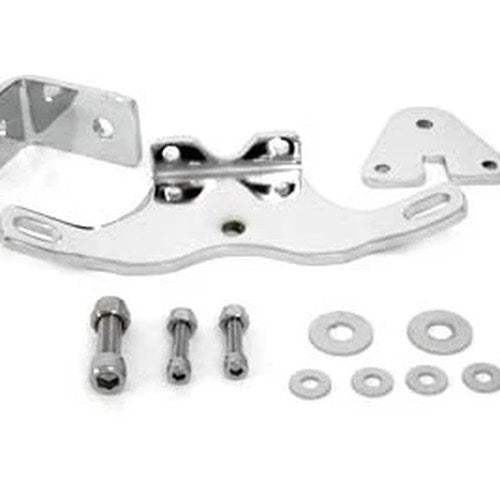 Chrome Heavy Duty Two Piece Top Motor Mount Kit for Harley-Davidson