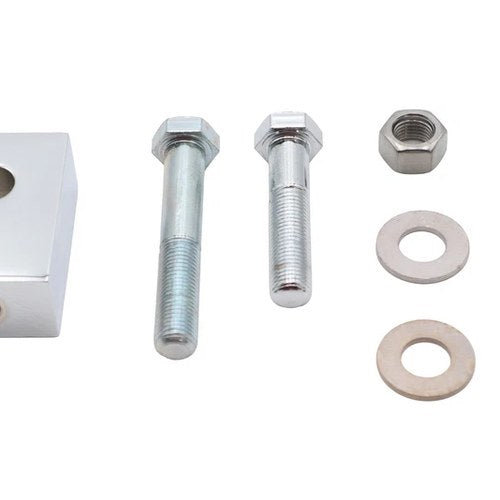 Bates Headlamp Mounting Block Chrome for Harley-Davidson