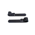 Black 1 inch Exhaust "P" Clamp Set for Harley-Davidson