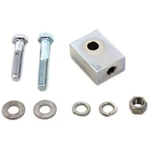 Bates Headlamp Mounting Block Chrome for Harley-Davidson