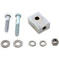 Bates Headlamp Mounting Block Chrome for Harley-Davidson