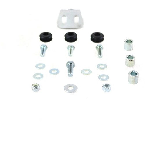 Chrome Round Oil Tank Mount Kit for Harley-Davidson