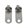 Cylinder Air Scoop Bracket Set Chrome for Harley-Davidson