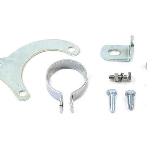 Exhaust Clamp and Bracket Set Chrome for Harley-Davidson