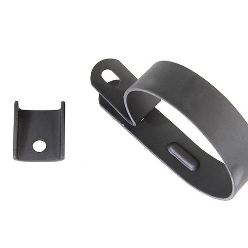 Parkerized 3-1/4 inch Replica Muffler Clamp for Harley-Davidson