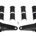Side Mount Headlamp Bracket Kit Black for Harley-Davidson