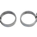 Chrome Allen Type Exhaust Clamp Set for Harley-Davidson