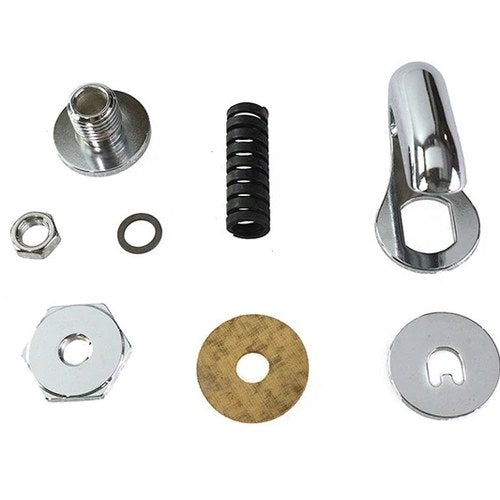 Upper Steering Damper Kit Chrome for Harley-Davidson