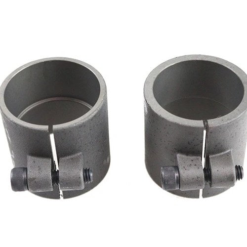 Parkerized 1-3/4 inch Seamless Exhaust Clamp Set for Harley-Davidson