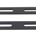 Black 5 inch Exhaust Bracket Set for Harley-Davidson