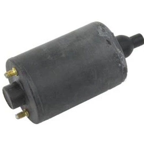 Black 6 Volt Dual Coil for Harley-Davidson