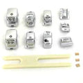 Handlebar Switch Cap Set Chrome for Harley-Davidson