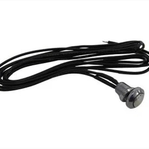 Mini Chrome Push Button Two-Wire Switch for Harley-Davidson