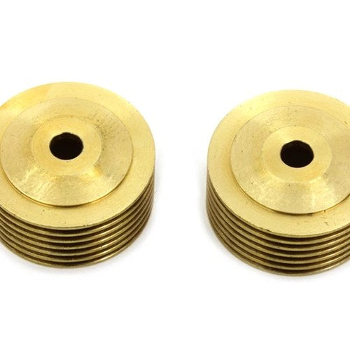 Brass Spark Plug Cool Fin Set for Harley-Davidson