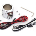 Chrome Dual Handlebar Button Switch Kit for Harley-Davidson