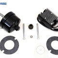 Black 12 Volt Alternator Generator Conversion Kit for Harley-Davidson
