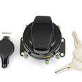Fat Bob Ignition Switch with 5 Terminals Gloss Black for Harley-Davidson