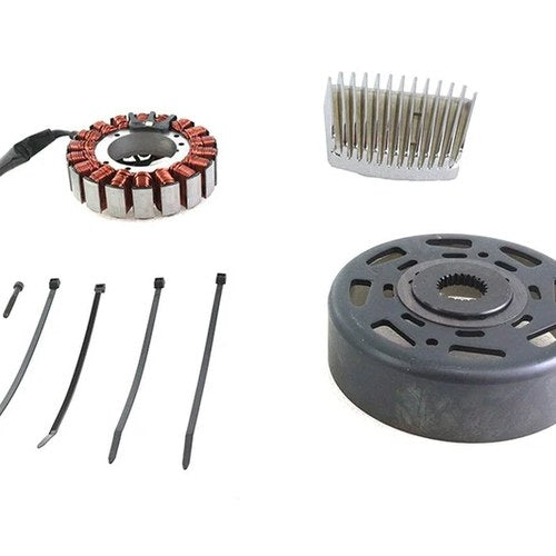 Alternator Charging System Kit 50 Amp for Harley-Davidson