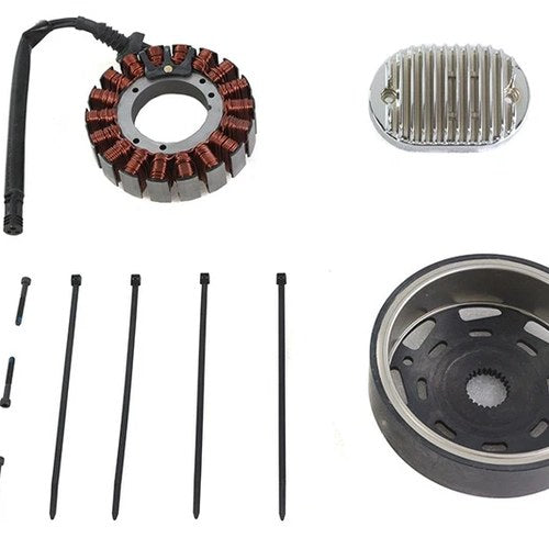 Alternator Charging System Kit 48 Amp for Harley-Davidson