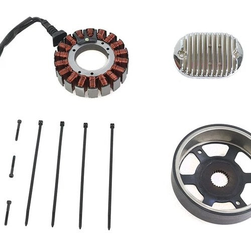 Alternator Charging System Kit 48 Amp for Harley-Davidson