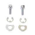 Exhaust Pipe Locking Bolt Mounting Kit Chrome for Harley-Davidson