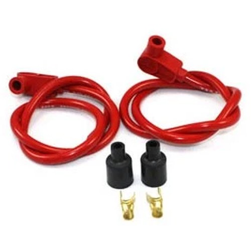 Universal Red 8mm Pro Spark Plug Kit for Harley-Davidson