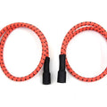 Sumax Orange with Black Tracer 7mm Spark Plug Wire Set for Harley-Davidson