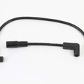 Accel 8mm S/S Spiral Core Ignition Wire Set Black for Harley-Davidson