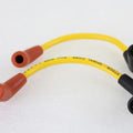 Accel 8mm S/S Spiral Core Ignition Wire Set Yellow for Harley-Davidson