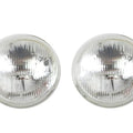 Clear 4-1/2 inch 12 Volt Sealed Beam Spotlamp Bulb Set for Harley-Davidson