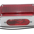 Chrome Die Cast Box Style Tail Lamp for Harley-Davidson