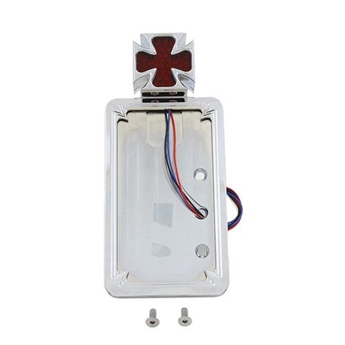 Maltese LED Vertical Tail Lamp and License Plate Mount for Harley-Davidson