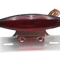 Chrome Snake Eye Fender Mount Tail Lamp Kit for Harley-Davidson