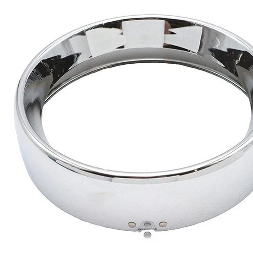 7 inch Headlamp Chrome Frenched Trim Ring for Harley-Davidson