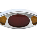 Wyatt Gatling Chrome LED Tail Lamp Assembly for Harley-Davidson